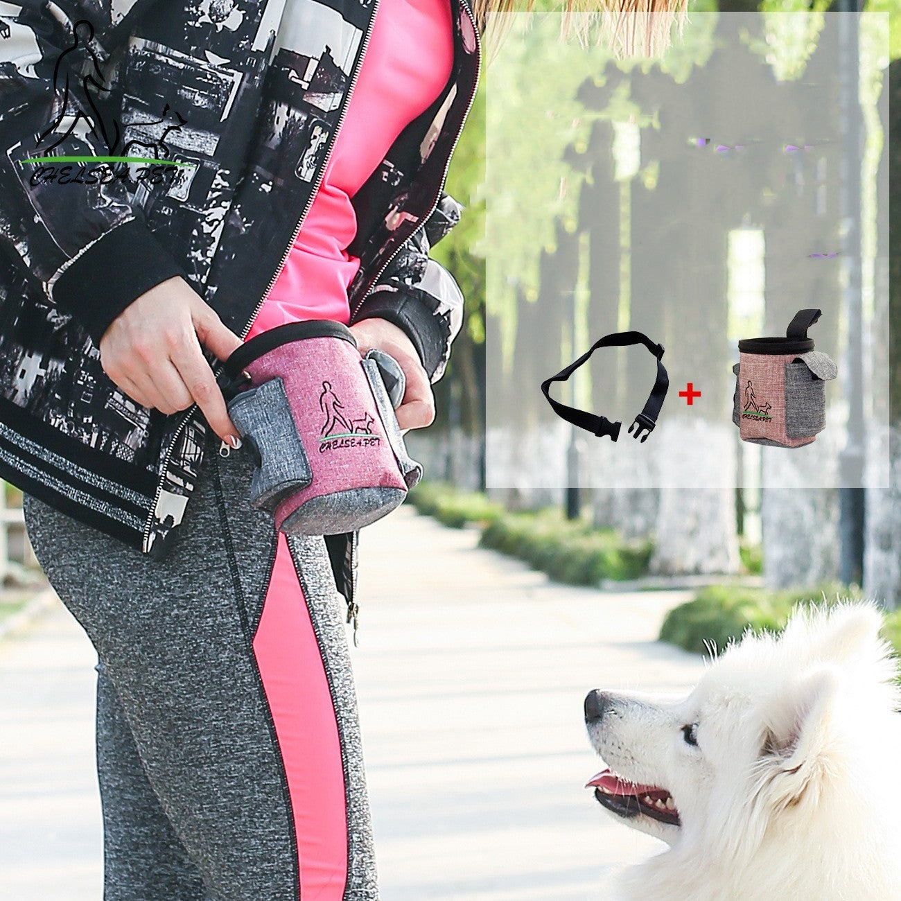 Outdoor Multifunctional Dog Training Bag – Treat Pouch & Utility Organizer