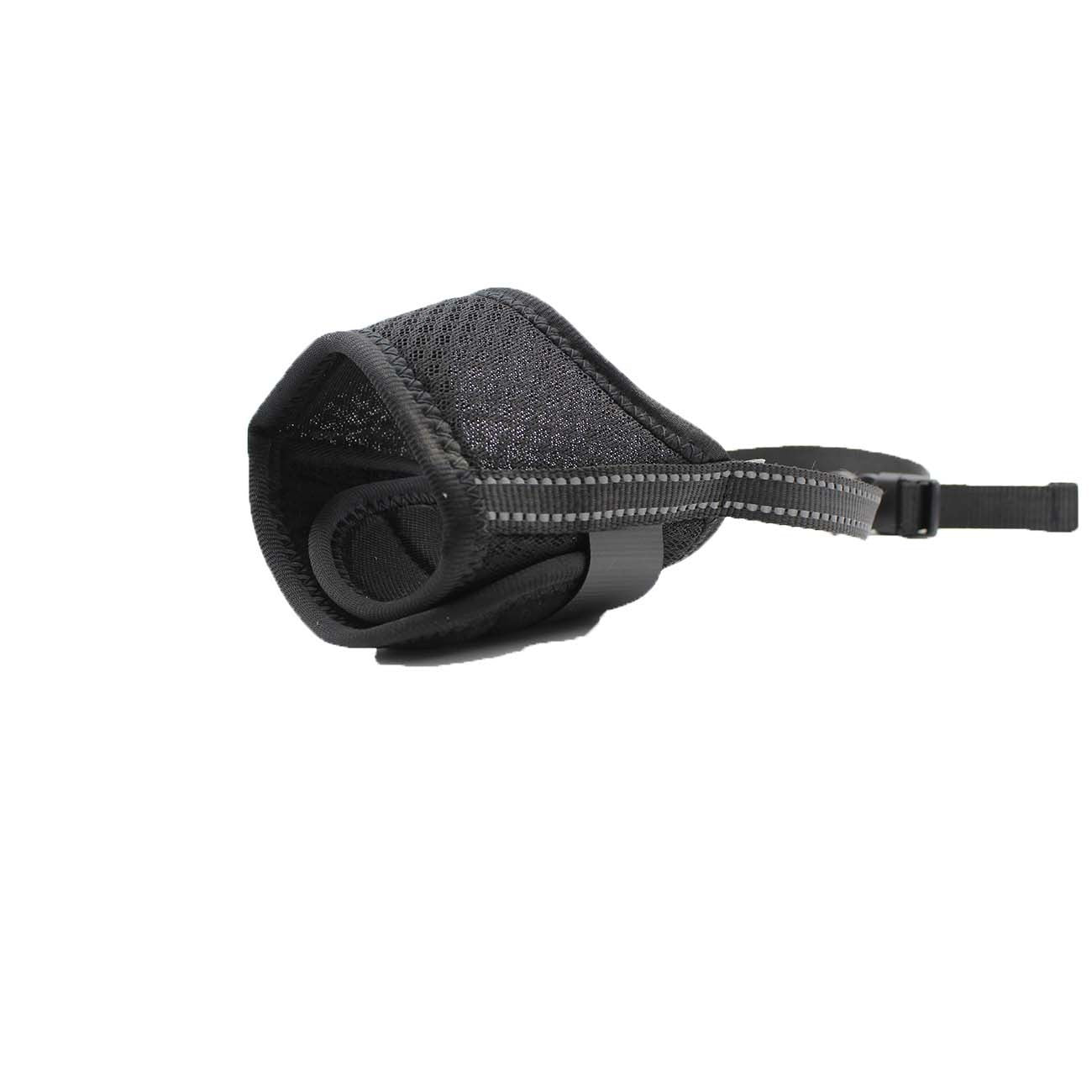 Mesh Front-Opening Dog Muzzle – Comfortable Anti-Bite & Pant-Friendly Design