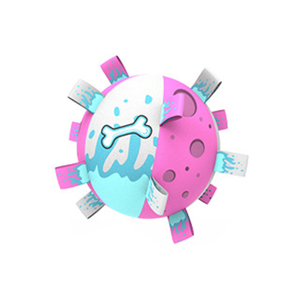 Interactive Dog Soccer Ball with Straps | Durable Water Toy for Medium Dogs | Indoor & Outdoor Play