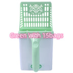 Neater Litter Genie Scooper – Mess-Free Cat Litter Sifter with Extra Waste Bags