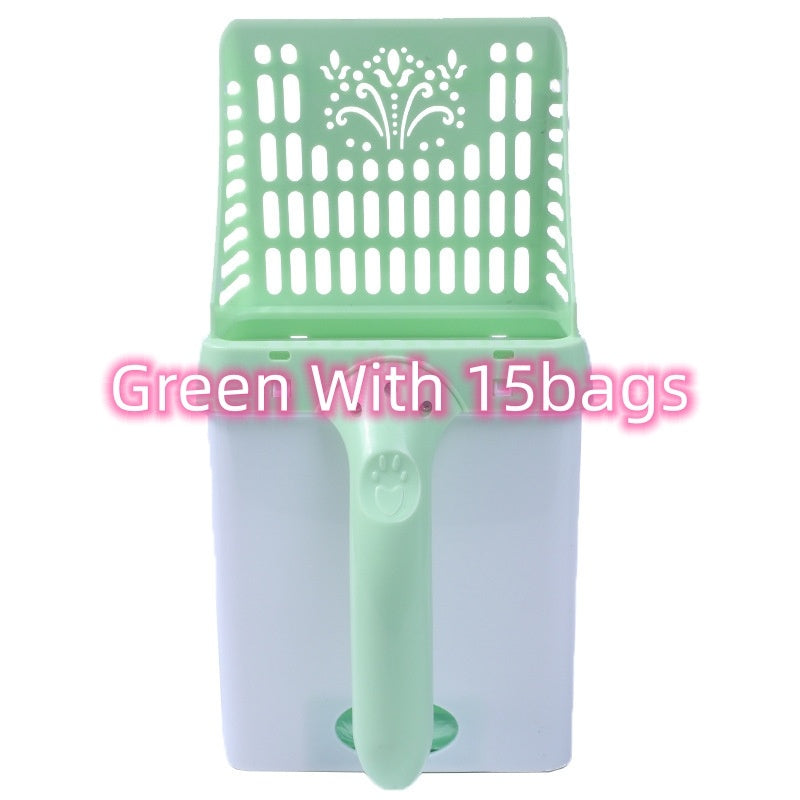 Neater Litter Genie Scooper – Mess-Free Cat Litter Sifter with Extra Waste Bags