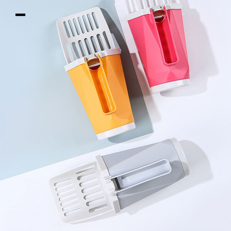 Self-Cleaning Cat Litter Scoop – Hygienic, One-Handed Operation for Easy Waste Removal