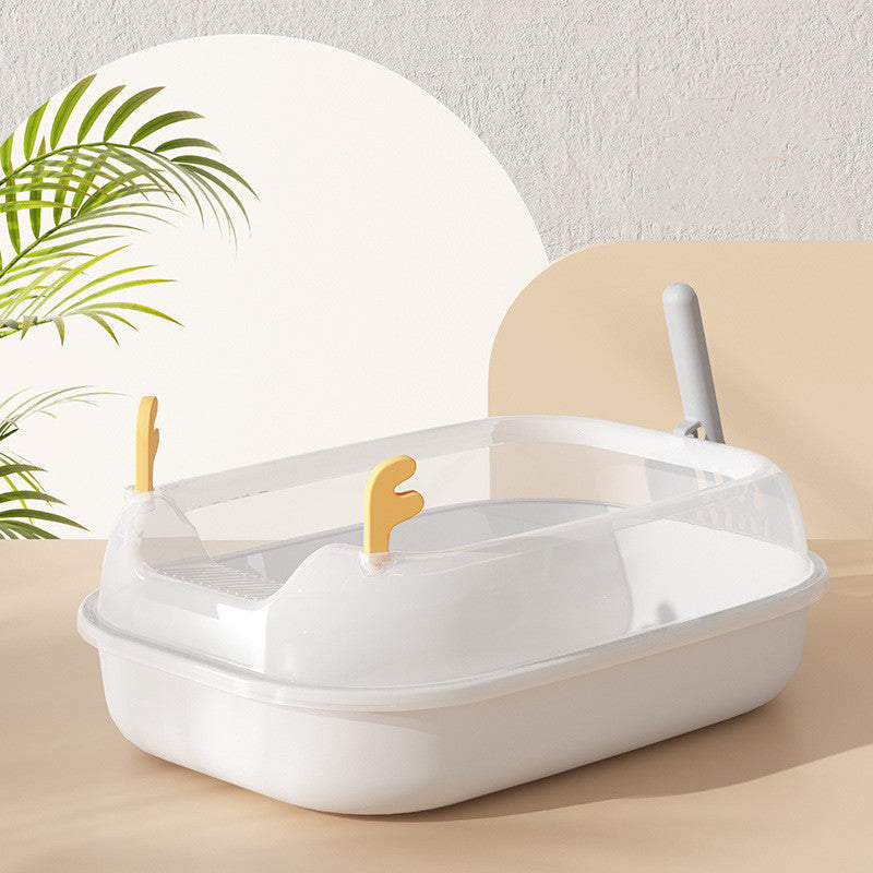 Removable Cat Litter Basin – Easy Clean, Anti‐Splash Design