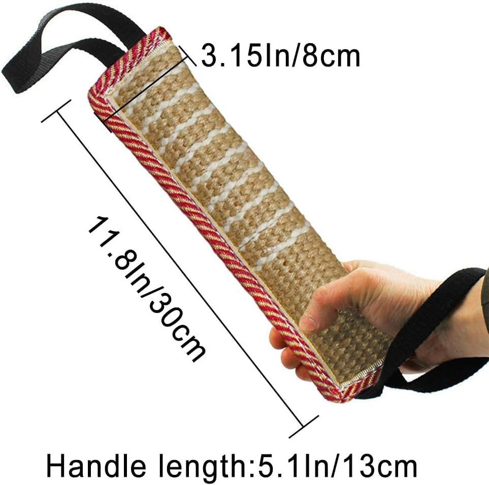 Jute Bite Tug Toy – Interactive Tug-of-War Fun for Small & Medium Dogs