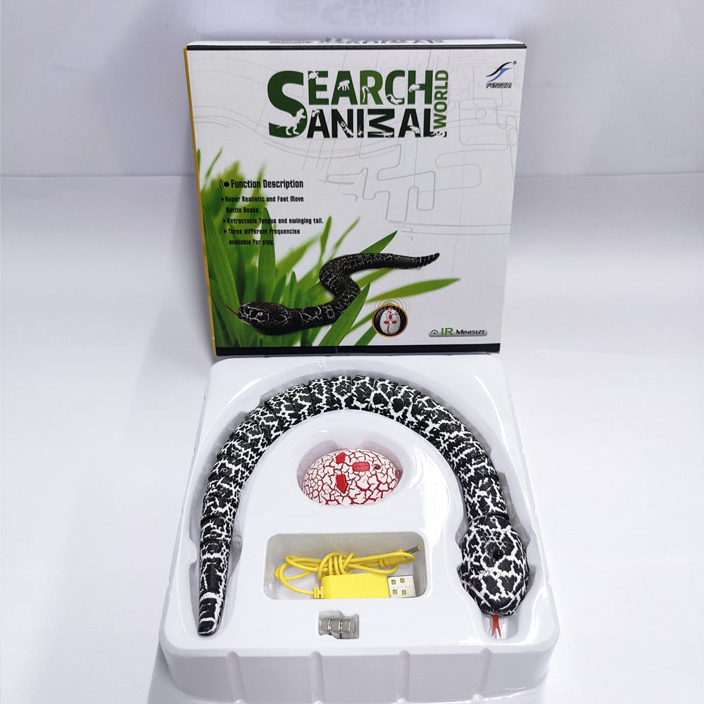 Smart Sensing Interactive Cat Snake Toy – USB Rechargeable, Realistic Movement