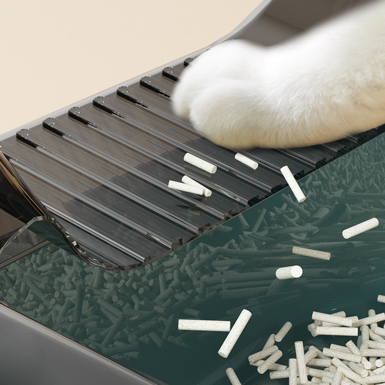 Removable Cat Litter Basin – Easy Clean, Anti‐Splash Design