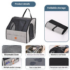 Portable Foldable Waterproof Car Pet Cage Mat – Tough & Travel-Ready