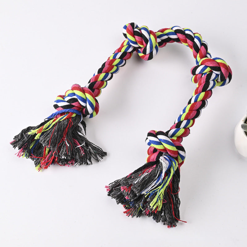 Heavy-Duty Rope Tug Toy – Tough Tug-of-War Fun for Dogs of All Sizes