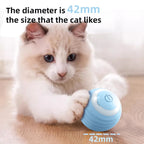 Smart Sensing Interactive Cat Ball Toy – USB Rechargeable, LED Lights