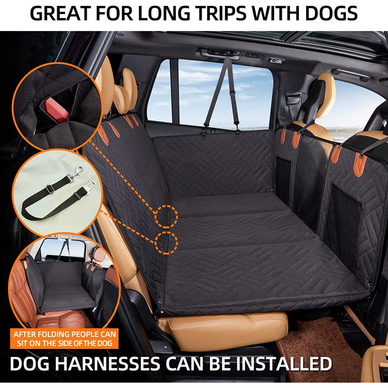 Waterproof Car Cushion Bed for Dogs – Durable, Travel-Ready Mat