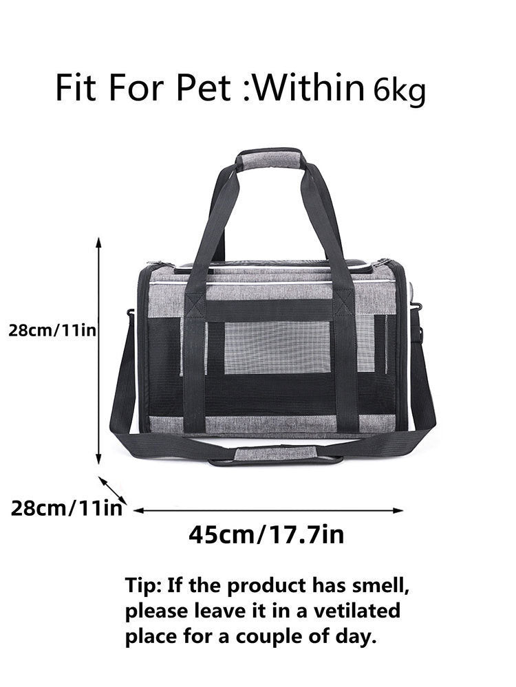 Universal Pet Bag for Dogs and Cats | Portable Travel Carrier | Waterproof Oxford Cloth | Breathable Mesh Design
