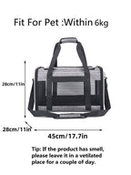Universal Pet Bag for Dogs and Cats | Portable Travel Carrier | Waterproof Oxford Cloth | Breathable Mesh Design