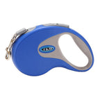 Heavy-Duty Retractable Dog Leash – 16ft Tangle-Free Nylon Tape with Ergonomic Handle – Ideal for Small to Medium Dogs