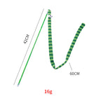 Interactive Plush Cat Wand Toy – Colorful Teaser Stick for Cats & Kittens – Engaging Playtime with Cute Shapes & Vibrant Colors