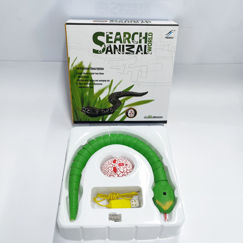 Smart Sensing Interactive Cat Snake Toy – USB Rechargeable, Realistic Movement