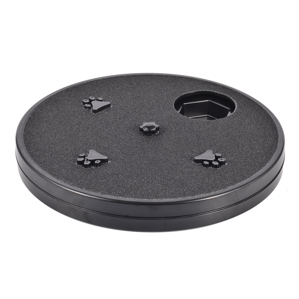 Dog Nail Scraper Slow Food Toy | Rotatable Sandpaper Nail File Board with Suction Cup | Interactive Pet Scratching Board