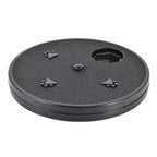 Dog Nail Scraper Slow Food Toy | Rotatable Sandpaper Nail File Board with Suction Cup | Interactive Pet Scratching Board