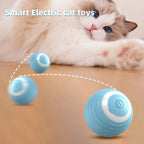 Smart Sensing Interactive Cat Ball Toy – USB Rechargeable, LED Lights