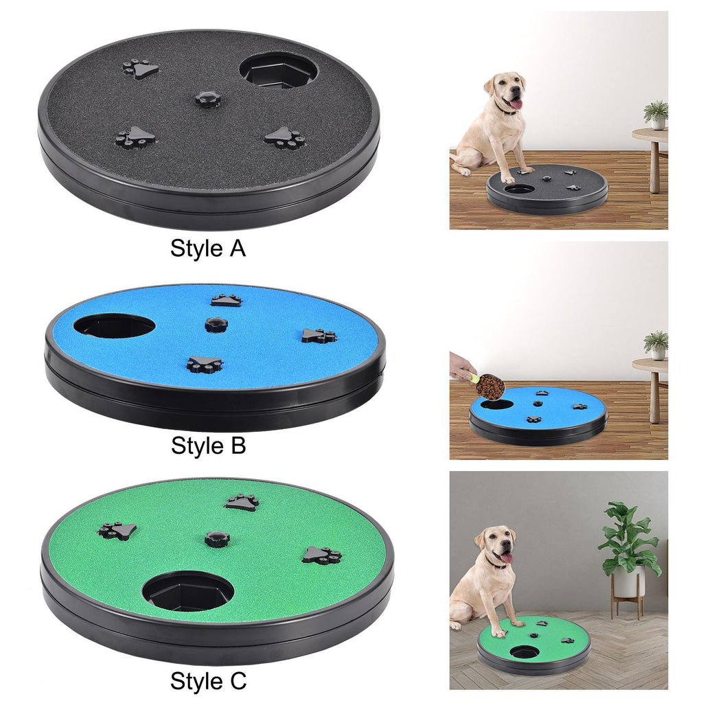Dog Nail Scraper Slow Food Toy | Rotatable Sandpaper Nail File Board with Suction Cup | Interactive Pet Scratching Board