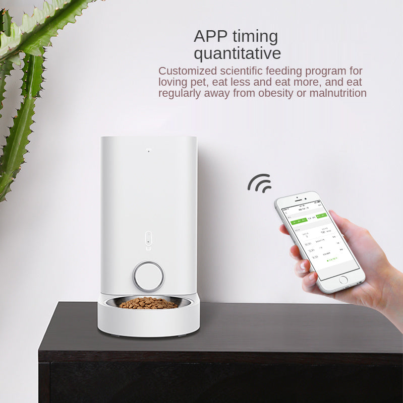 Smart Automatic Pet Feeder – Scheduled Meals Made Easy