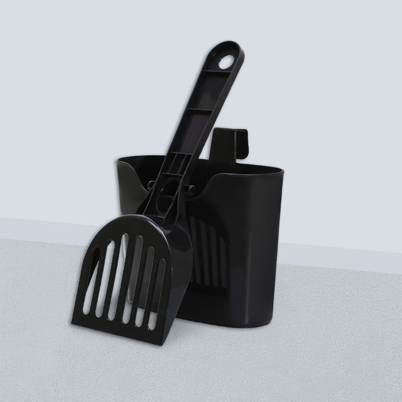 Mesh Cat Litter Scoop with Lengthened Handle – Stainless Steel, Non-Stick, Ergonomic Design