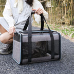 Universal Pet Bag for Dogs and Cats | Portable Travel Carrier | Waterproof Oxford Cloth | Breathable Mesh Design