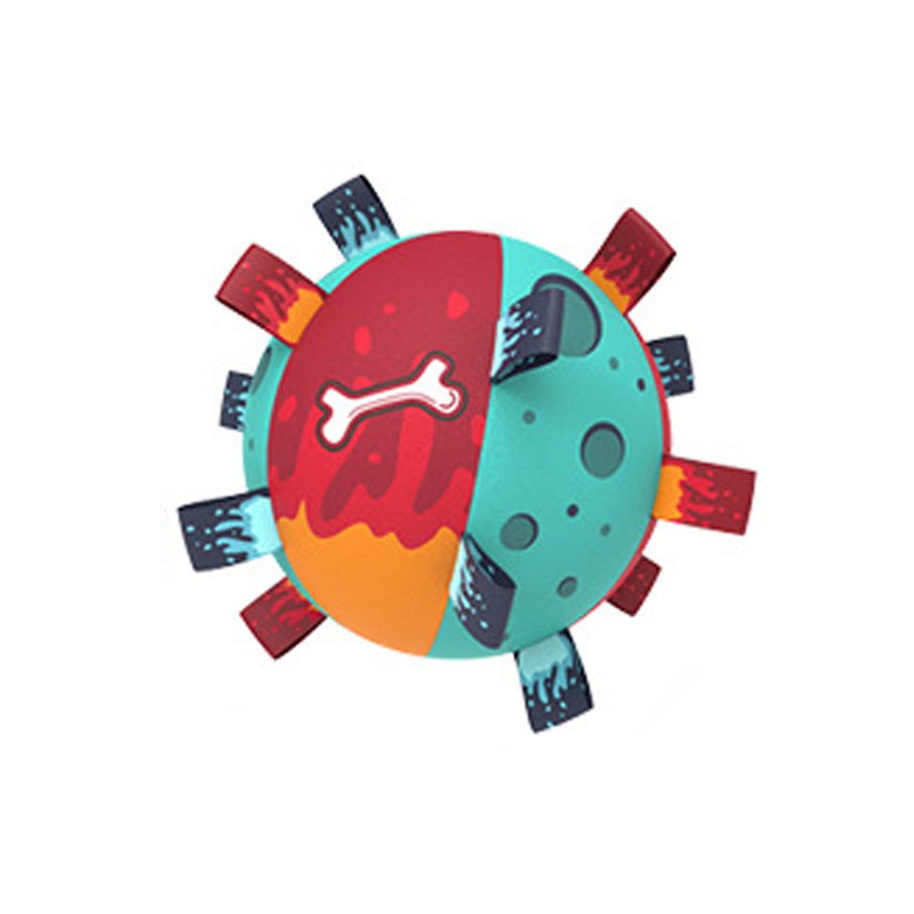 Interactive Dog Soccer Ball with Straps | Durable Water Toy for Medium Dogs | Indoor & Outdoor Play