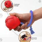 Puzzle Rope Snack & Play Toy – Interactive Feeding for Active Dogs