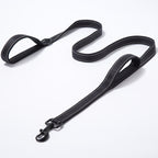 Double-Thick Reflective Nylon Leash – Safety & Strength Combined