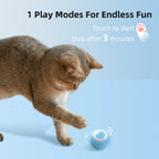 Smart Sensing Interactive Cat Ball Toy – USB Rechargeable, LED Lights