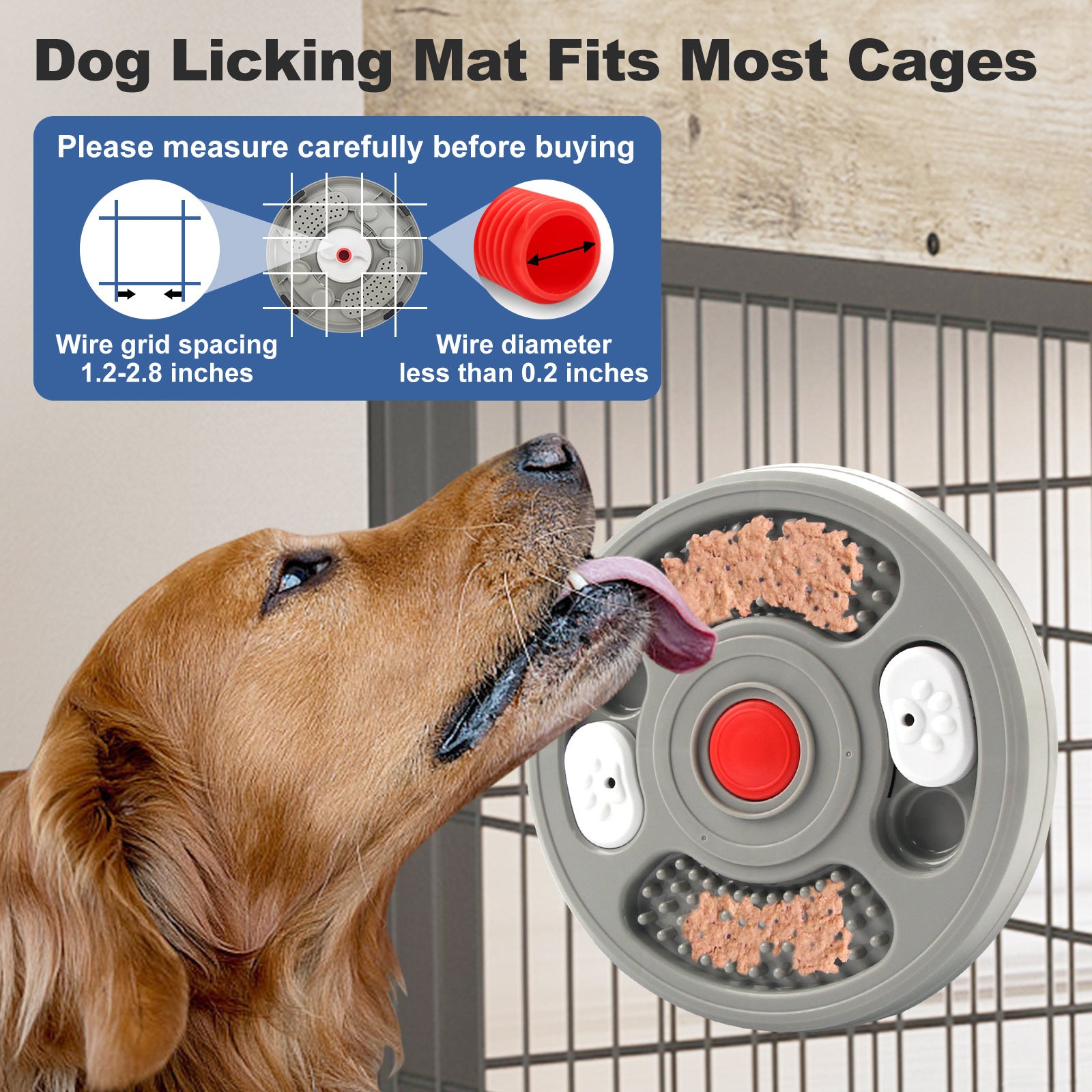 Lick & Learn Treat Plate – Calming Interactive Toy for Dogs