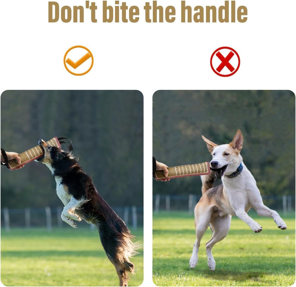 Jute Bite Tug Toy – Interactive Tug-of-War Fun for Small & Medium Dogs