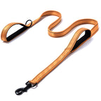 Double-Thick Reflective Nylon Leash – Safety & Strength Combined
