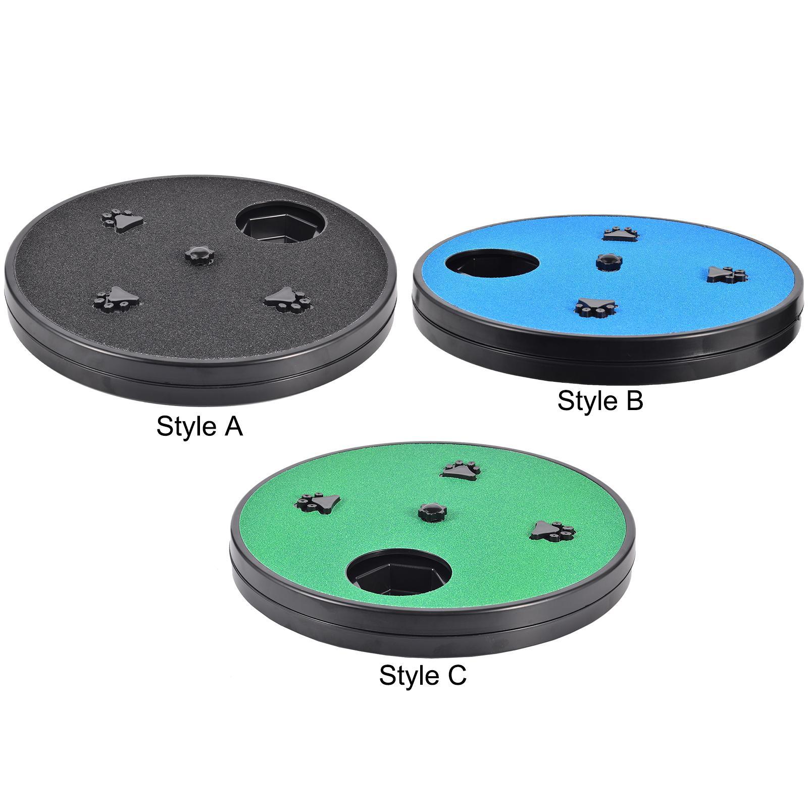 Dog Nail Scraper Slow Food Toy | Rotatable Sandpaper Nail File Board with Suction Cup | Interactive Pet Scratching Board